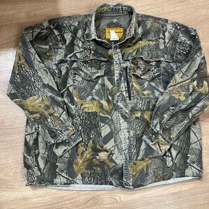 Men's Camouflage Button Down Shirt